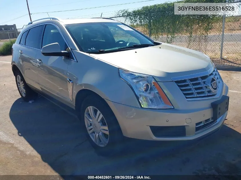 3GYFNBE36ES516528 2014 Cadillac Srx Luxury Collection