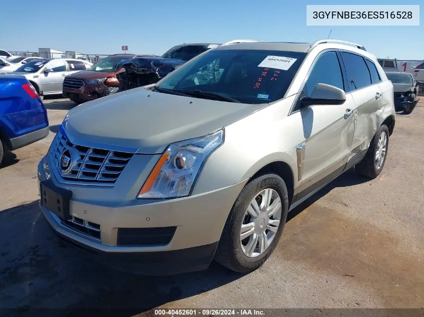 3GYFNBE36ES516528 2014 Cadillac Srx Luxury Collection