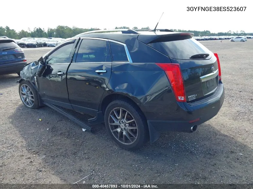 3GYFNGE38ES523607 2014 Cadillac Srx Premium Collection