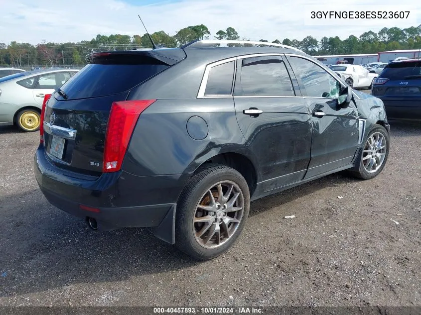 2014 Cadillac Srx Premium Collection VIN: 3GYFNGE38ES523607 Lot: 40457893