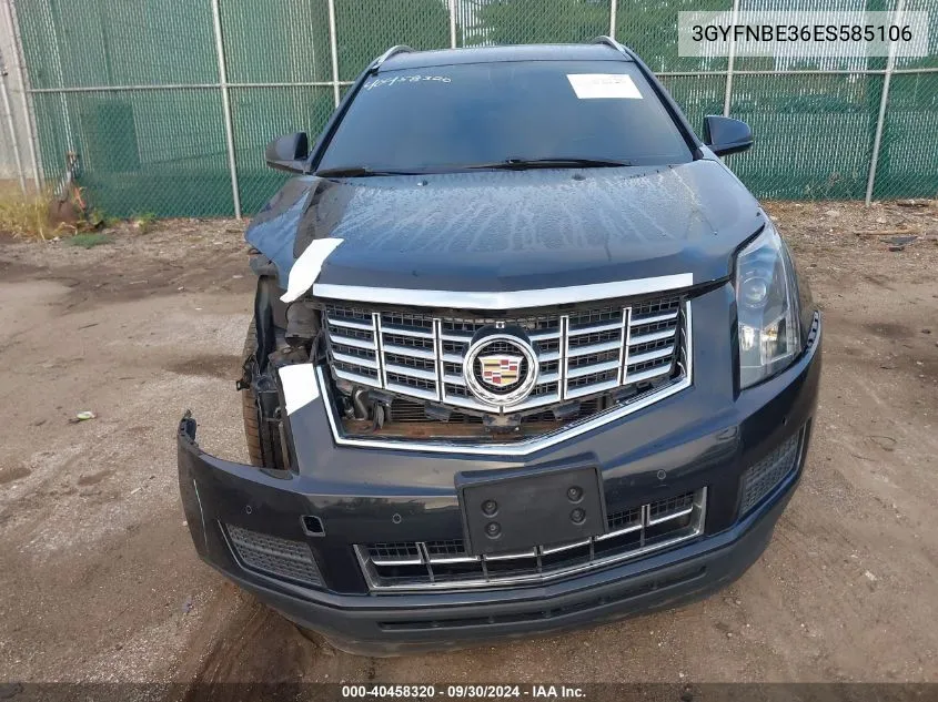 3GYFNBE36ES585106 2014 Cadillac Srx Luxury Collection