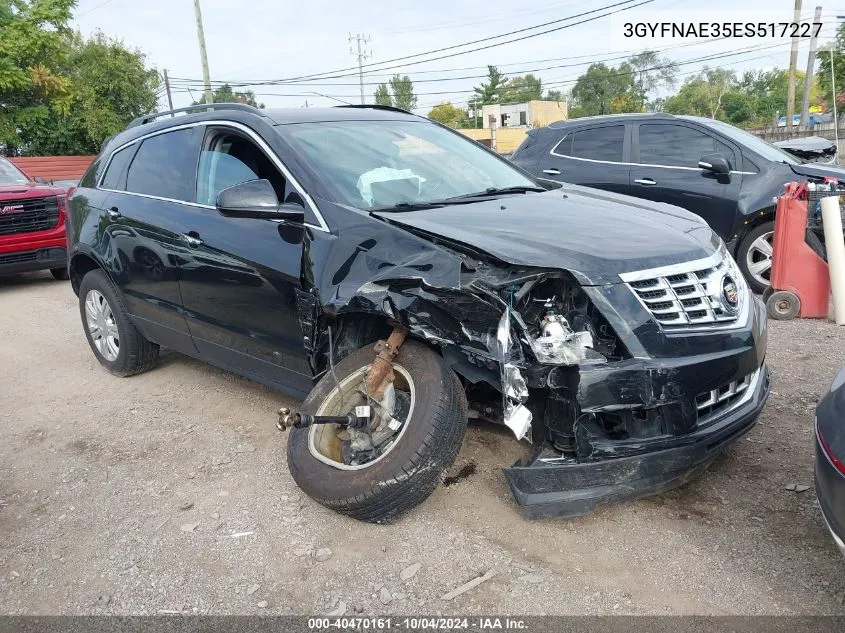 2014 Cadillac Srx Standard VIN: 3GYFNAE35ES517227 Lot: 40470161