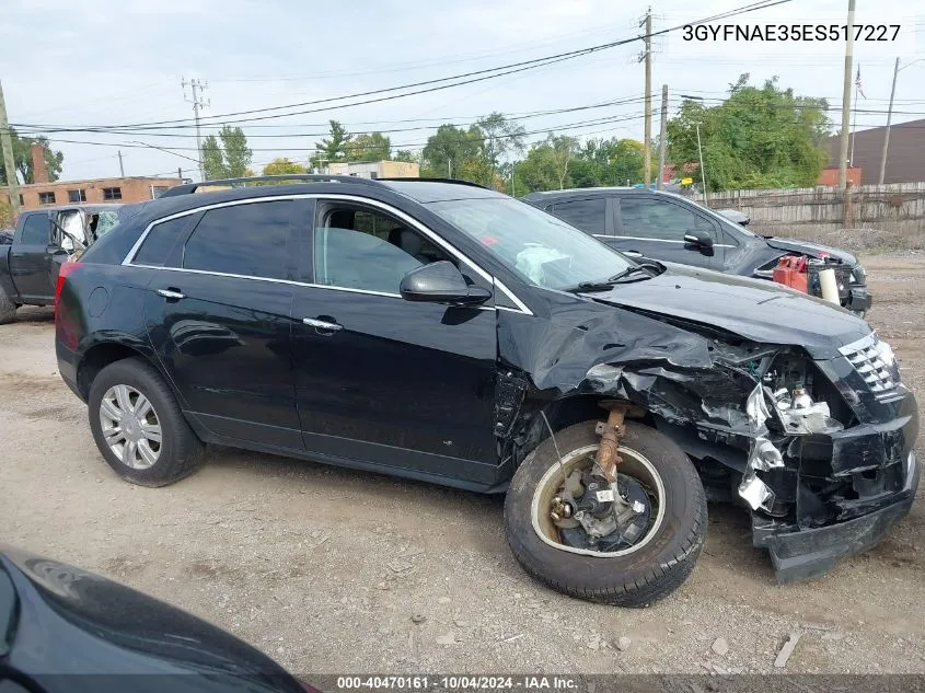 2014 Cadillac Srx Standard VIN: 3GYFNAE35ES517227 Lot: 40470161