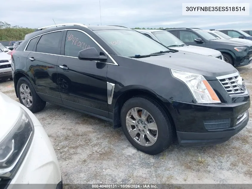 2014 Cadillac Srx Luxury Collection VIN: 3GYFNBE35ES518514 Lot: 40480131