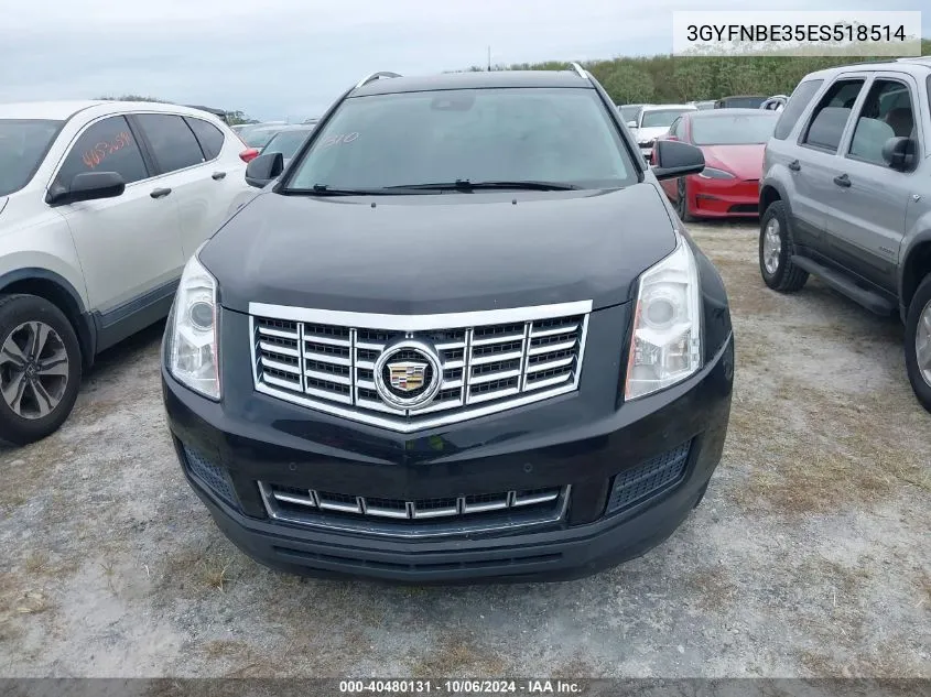 2014 Cadillac Srx Luxury Collection VIN: 3GYFNBE35ES518514 Lot: 40480131