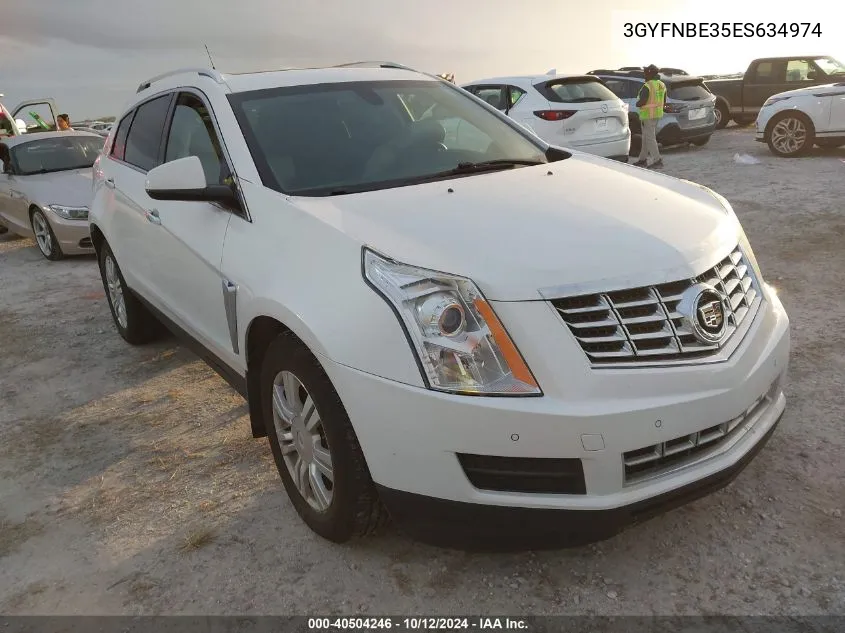 2014 Cadillac Srx Luxury Collection VIN: 3GYFNBE35ES634974 Lot: 40504246