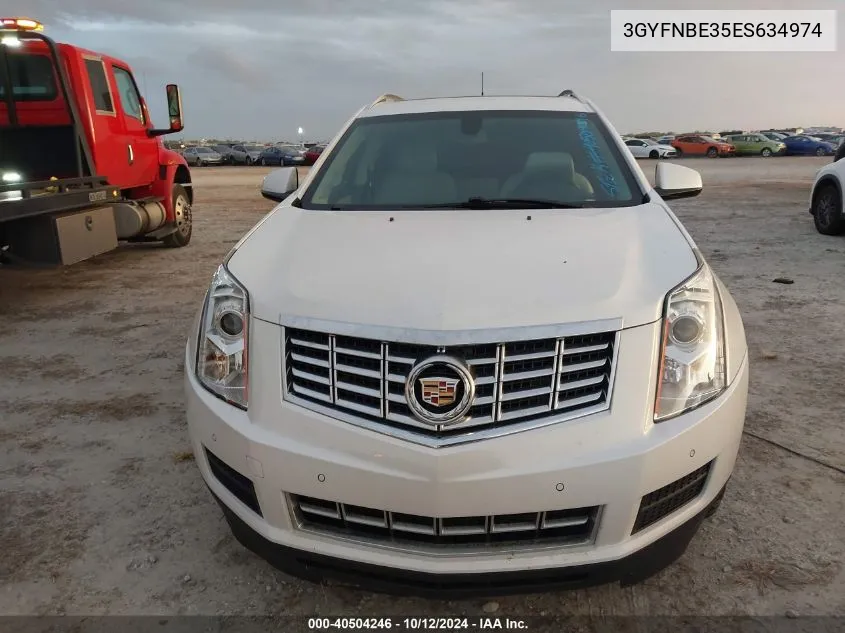 2014 Cadillac Srx Luxury Collection VIN: 3GYFNBE35ES634974 Lot: 40504246