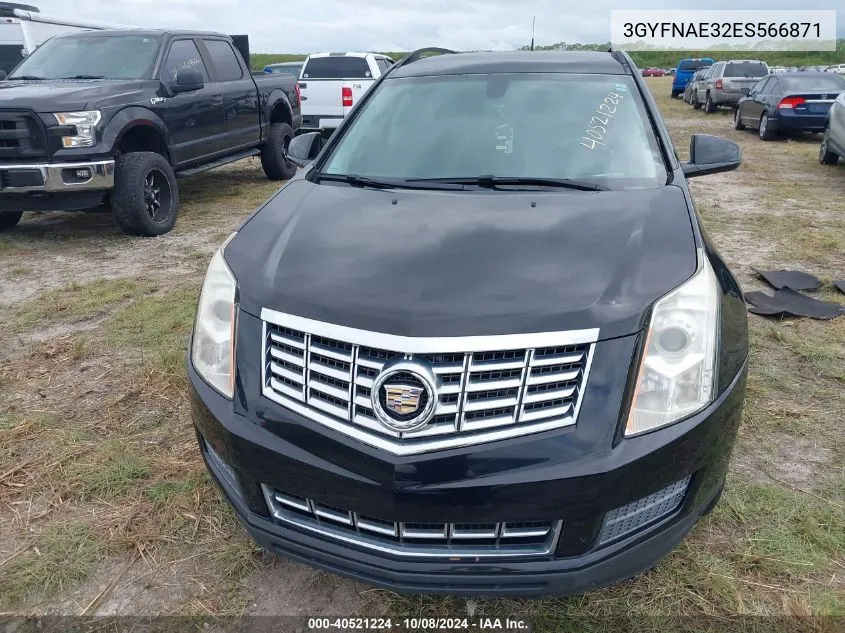 2014 Cadillac Srx Standard VIN: 3GYFNAE32ES566871 Lot: 40521224