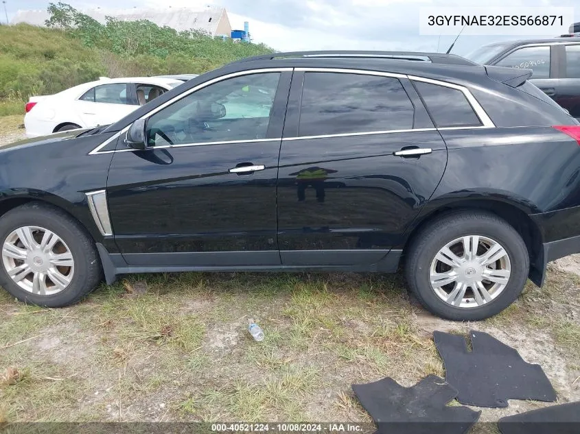 2014 Cadillac Srx Standard VIN: 3GYFNAE32ES566871 Lot: 40521224