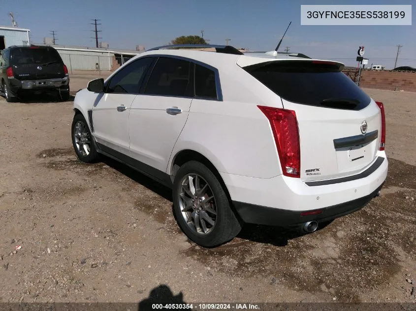 2014 Cadillac Srx Performance Collection VIN: 3GYFNCE35ES538199 Lot: 40530354