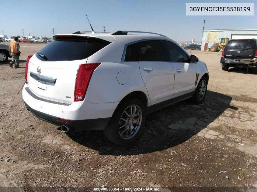 2014 Cadillac Srx Performance Collection VIN: 3GYFNCE35ES538199 Lot: 40530354