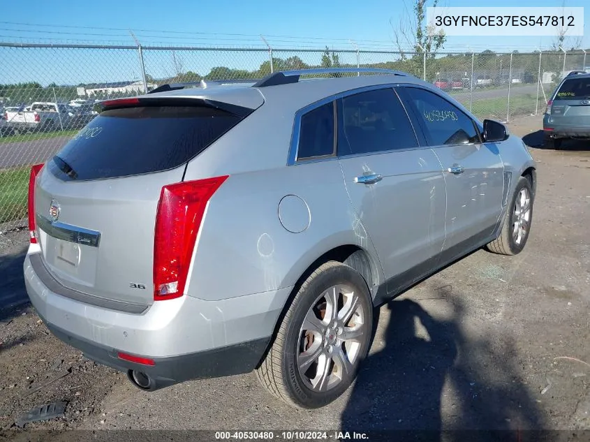 2014 Cadillac Srx Performance Collection VIN: 3GYFNCE37ES547812 Lot: 40530480