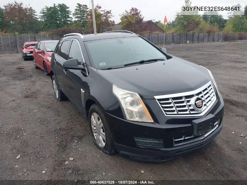 2014 Cadillac Srx Luxury Collection VIN: 3GYFNEE32ES648641 Lot: 40537029