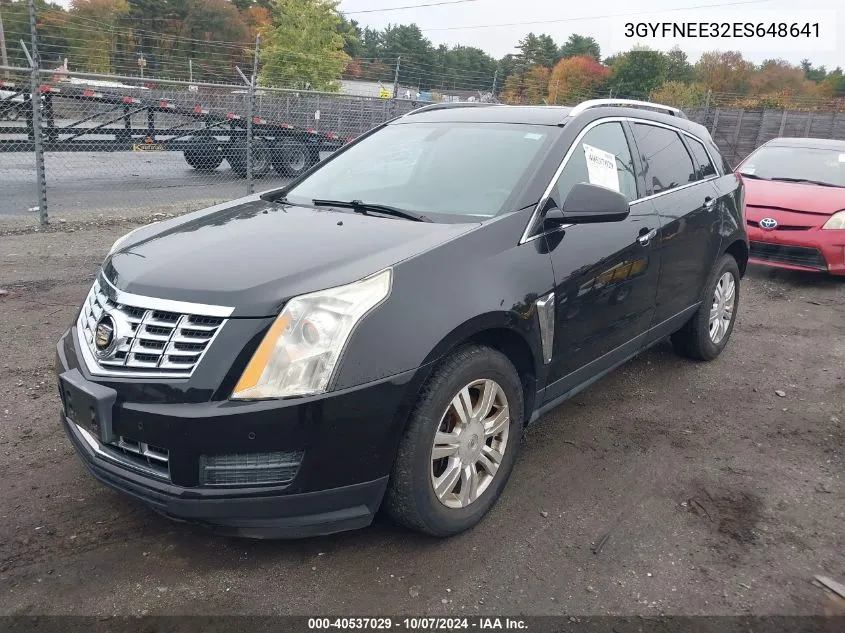 2014 Cadillac Srx Luxury Collection VIN: 3GYFNEE32ES648641 Lot: 40537029