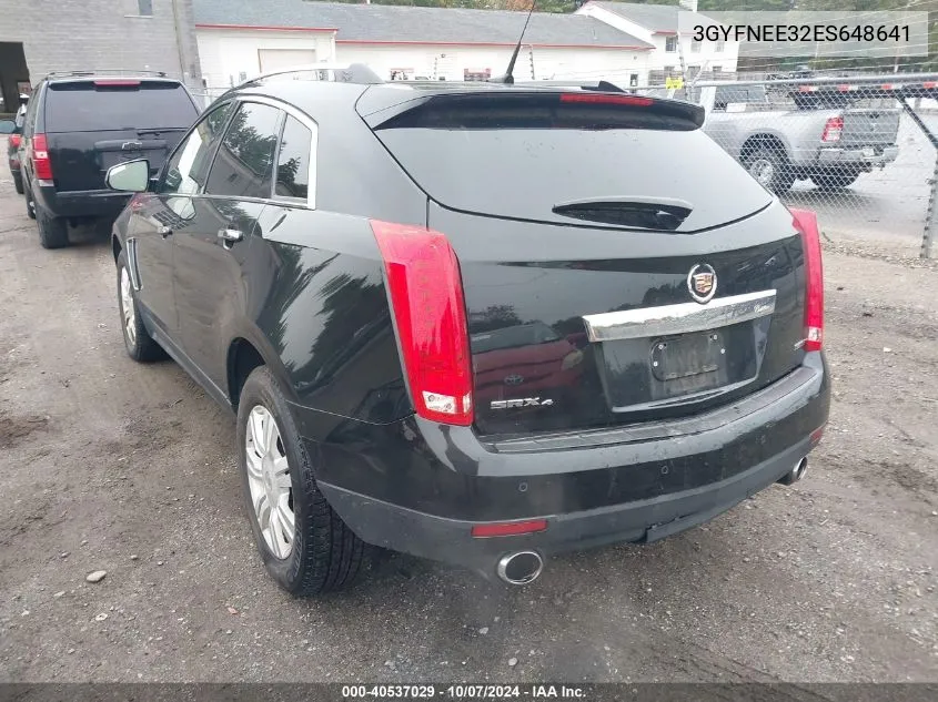 2014 Cadillac Srx Luxury Collection VIN: 3GYFNEE32ES648641 Lot: 40537029