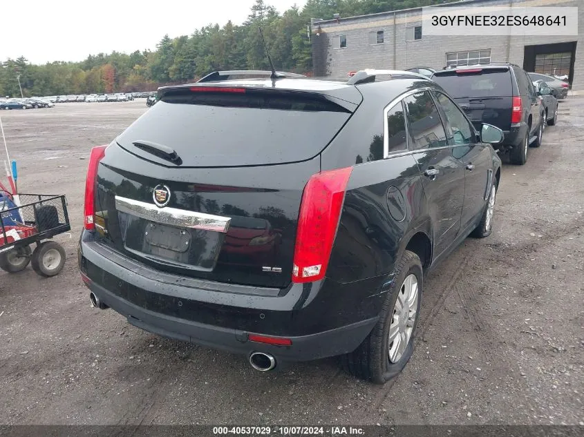 2014 Cadillac Srx Luxury Collection VIN: 3GYFNEE32ES648641 Lot: 40537029