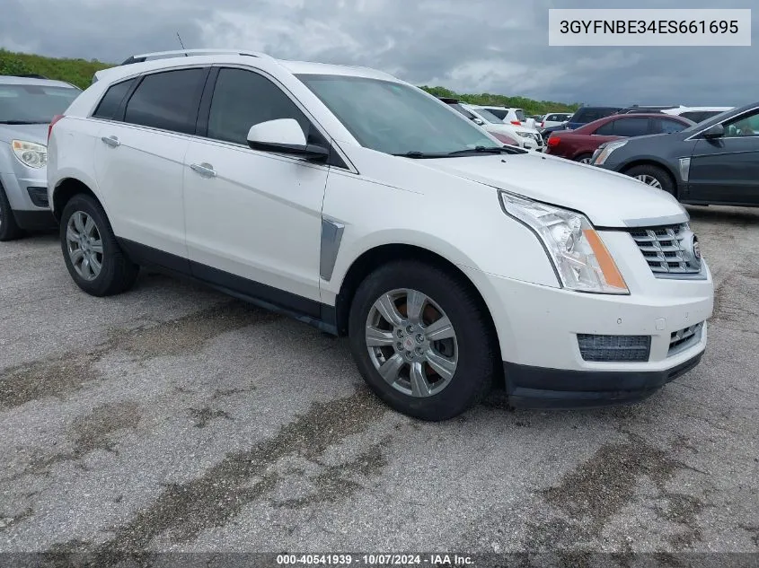 2014 Cadillac Srx Luxury Collection VIN: 3GYFNBE34ES661695 Lot: 40541939