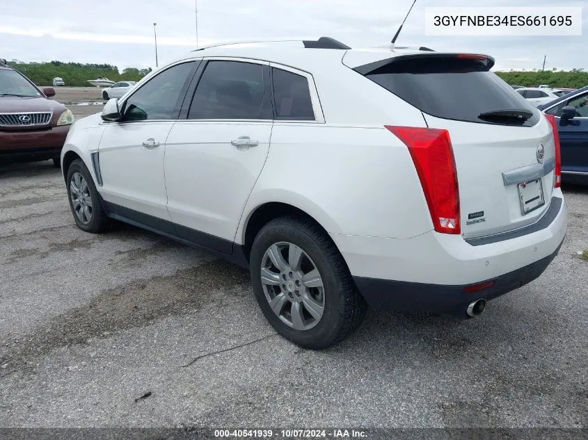 2014 Cadillac Srx Luxury Collection VIN: 3GYFNBE34ES661695 Lot: 40541939