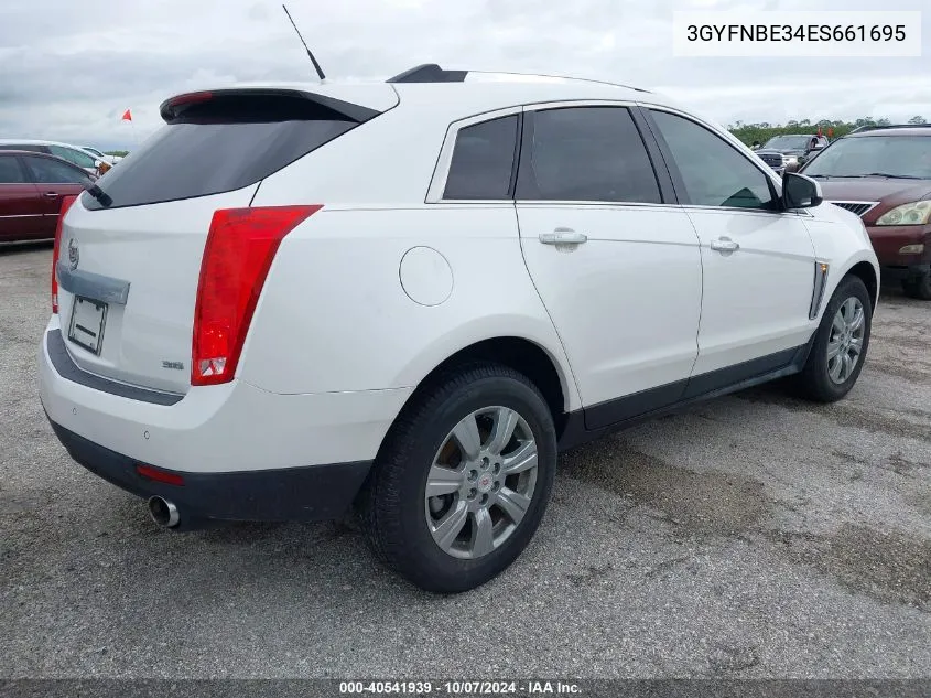 2014 Cadillac Srx Luxury Collection VIN: 3GYFNBE34ES661695 Lot: 40541939