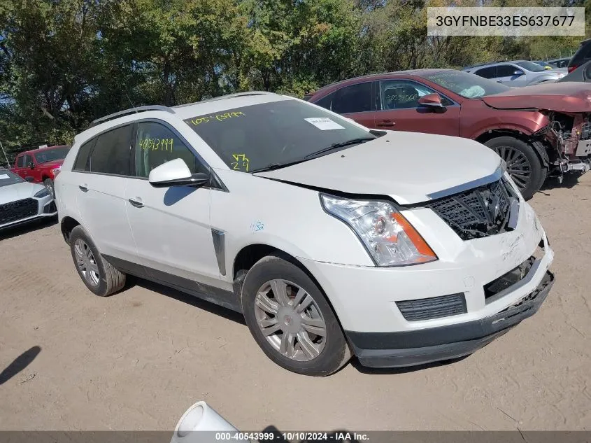 2014 Cadillac Srx Luxury Collection VIN: 3GYFNBE33ES637677 Lot: 40543999