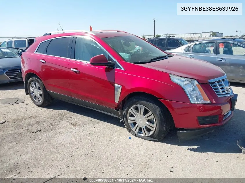 3GYFNBE38ES639926 2014 Cadillac Srx Luxury Collection