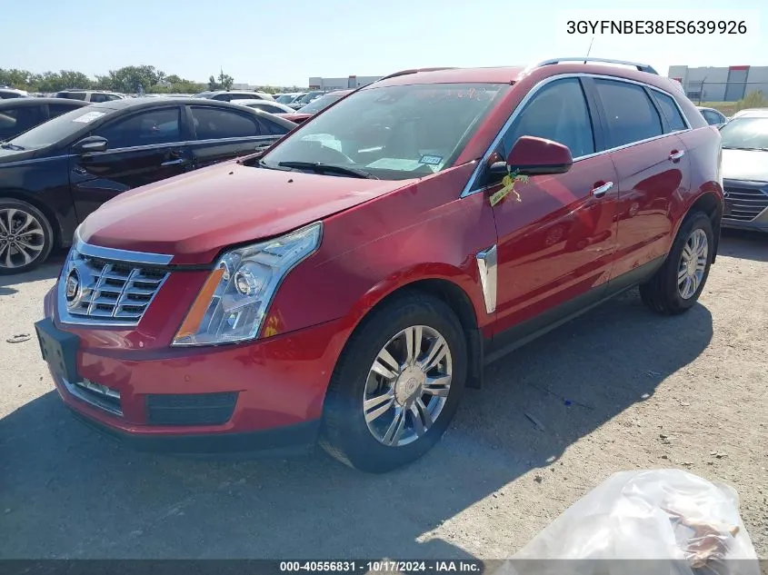 2014 Cadillac Srx Luxury Collection VIN: 3GYFNBE38ES639926 Lot: 40556831