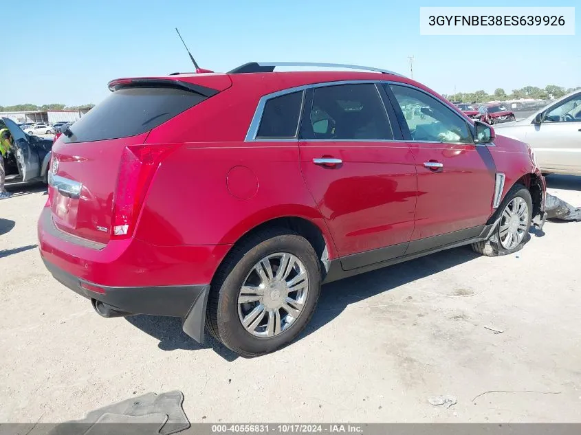 3GYFNBE38ES639926 2014 Cadillac Srx Luxury Collection