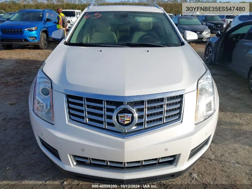 2014 Cadillac Srx Luxury Collection VIN: 3GYFNBE35ES547480 Lot: 40559380