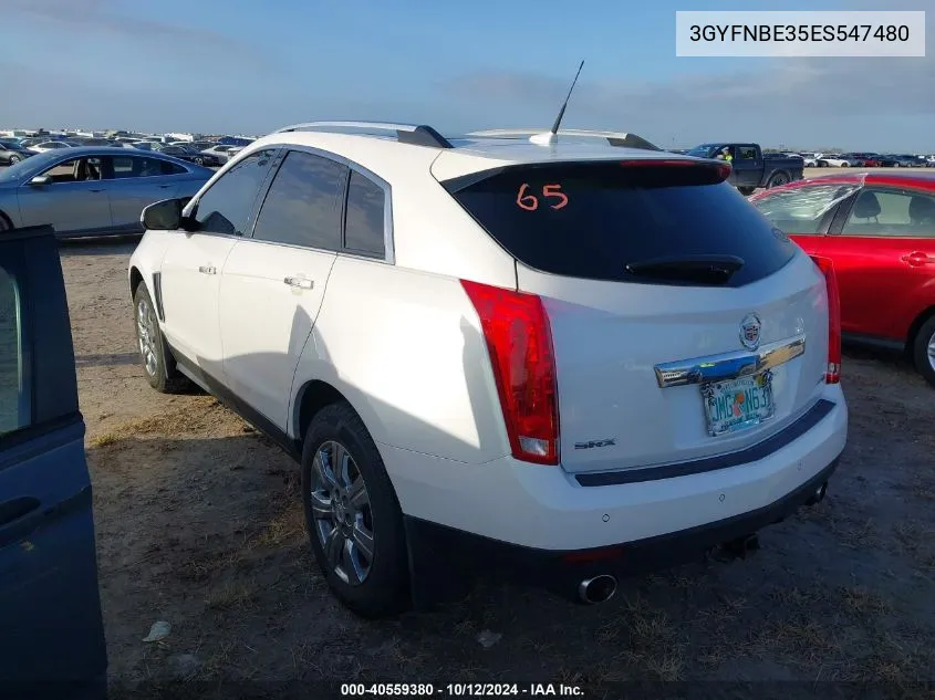 2014 Cadillac Srx Luxury Collection VIN: 3GYFNBE35ES547480 Lot: 40559380