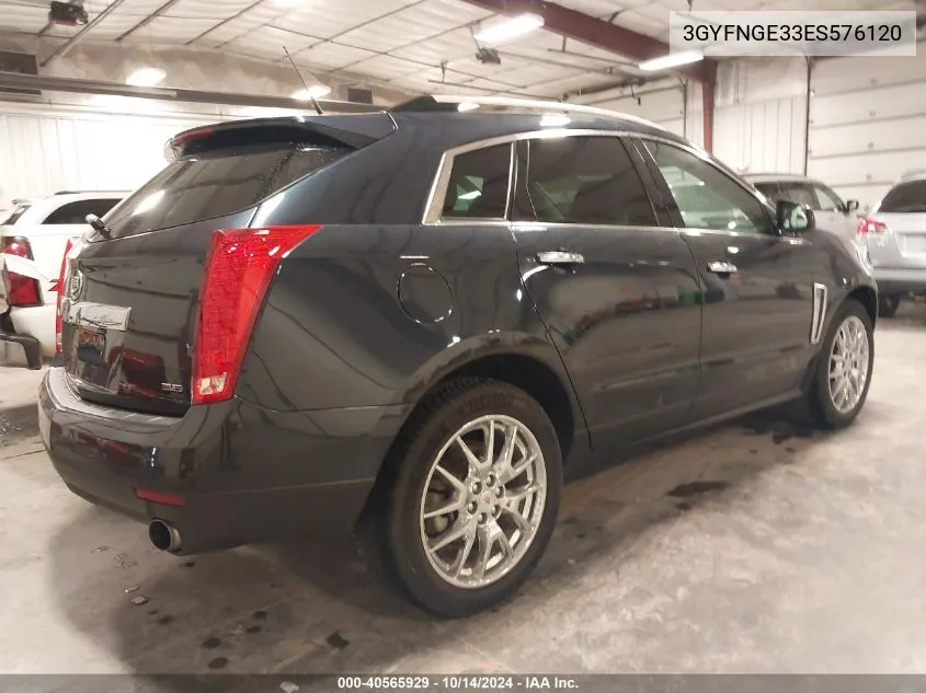 2014 Cadillac Srx Premium Collection VIN: 3GYFNGE33ES576120 Lot: 40565929