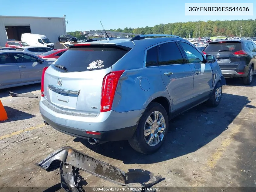 2014 Cadillac Srx Luxury Collection VIN: 3GYFNBE36ES544636 Lot: 40574279