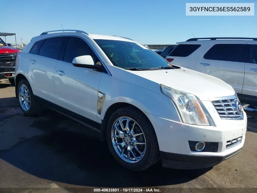 2014 Cadillac Srx Performance Collection VIN: 3GYFNCE36ES562589 Lot: 40633801