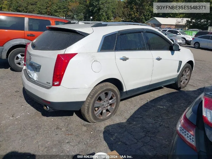 3GYFNBE35ES548371 2014 Cadillac Srx Luxury Collection