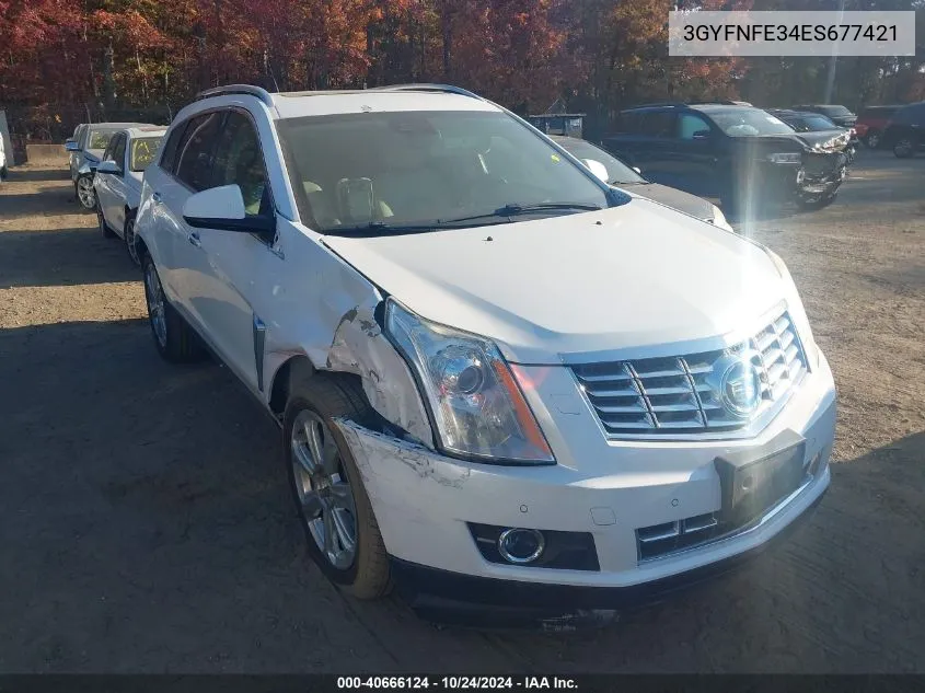 3GYFNFE34ES677421 2014 Cadillac Srx Performance Collection