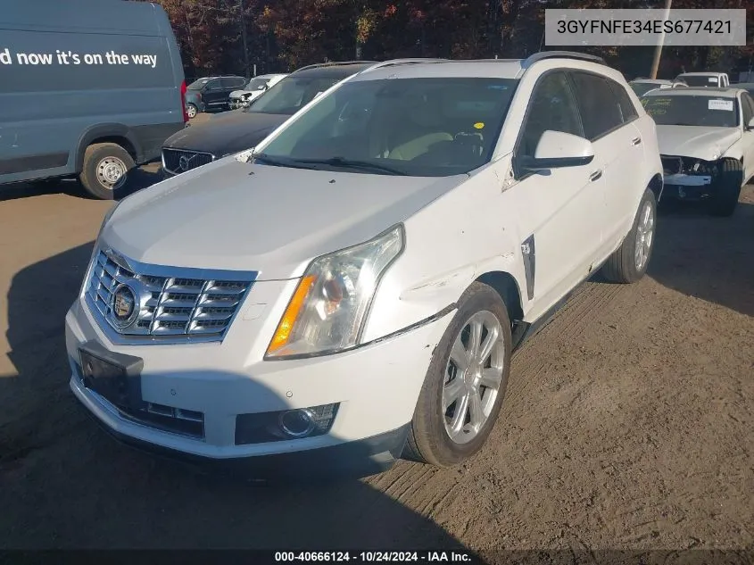 3GYFNFE34ES677421 2014 Cadillac Srx Performance Collection