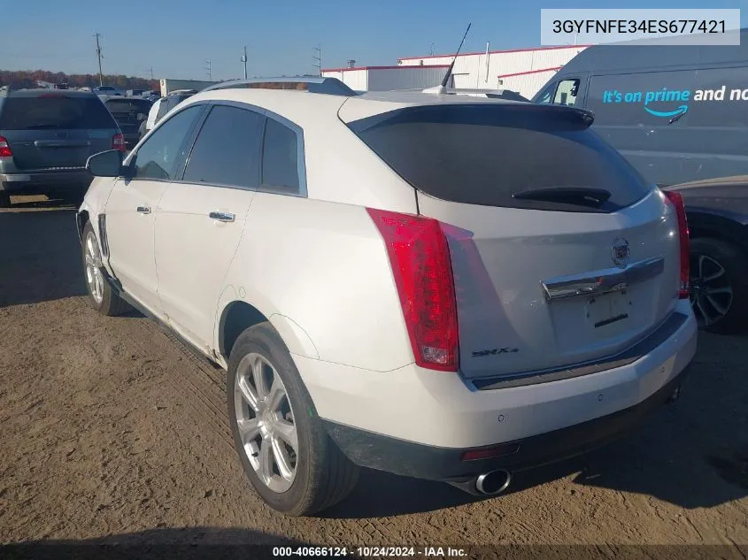 3GYFNFE34ES677421 2014 Cadillac Srx Performance Collection