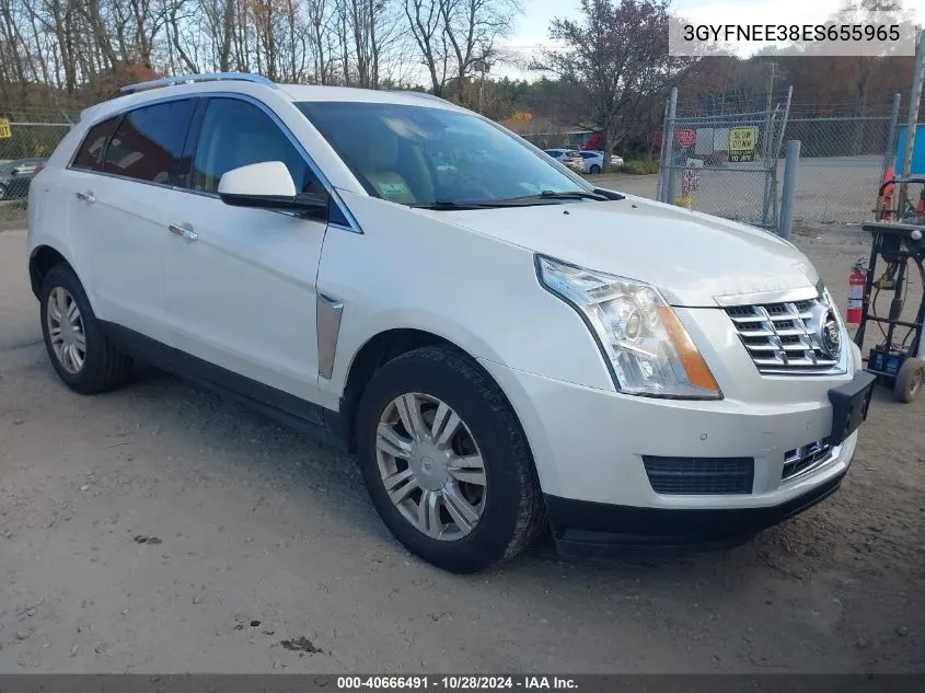 2014 Cadillac Srx Luxury Collection VIN: 3GYFNEE38ES655965 Lot: 40666491