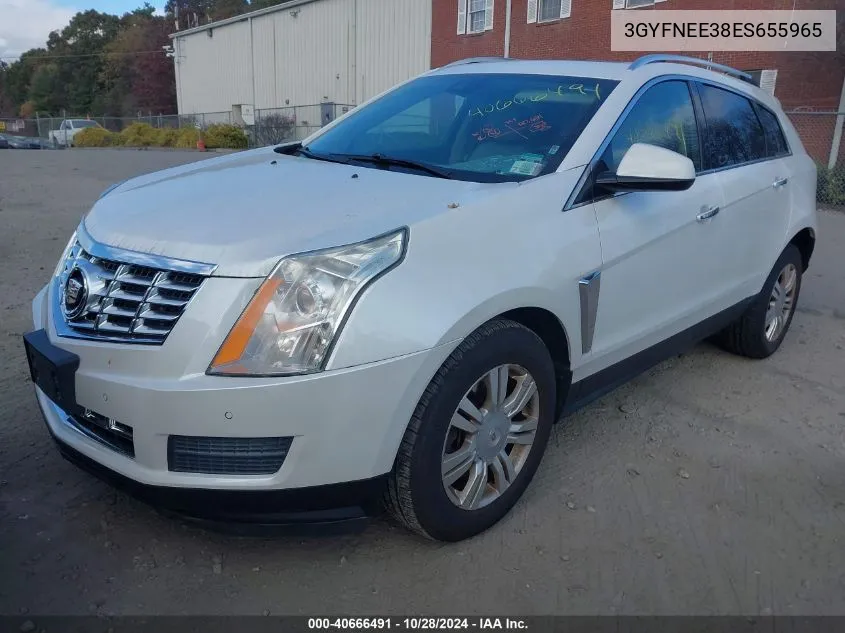 2014 Cadillac Srx Luxury Collection VIN: 3GYFNEE38ES655965 Lot: 40666491