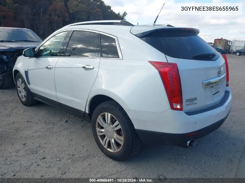 2014 Cadillac Srx Luxury Collection VIN: 3GYFNEE38ES655965 Lot: 40666491