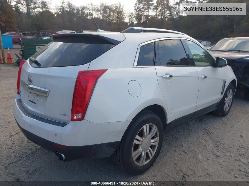 2014 Cadillac Srx Luxury Collection VIN: 3GYFNEE38ES655965 Lot: 40666491