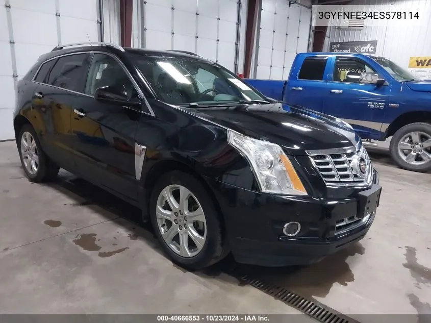 3GYFNFE34ES578114 2014 Cadillac Srx Performance Collection