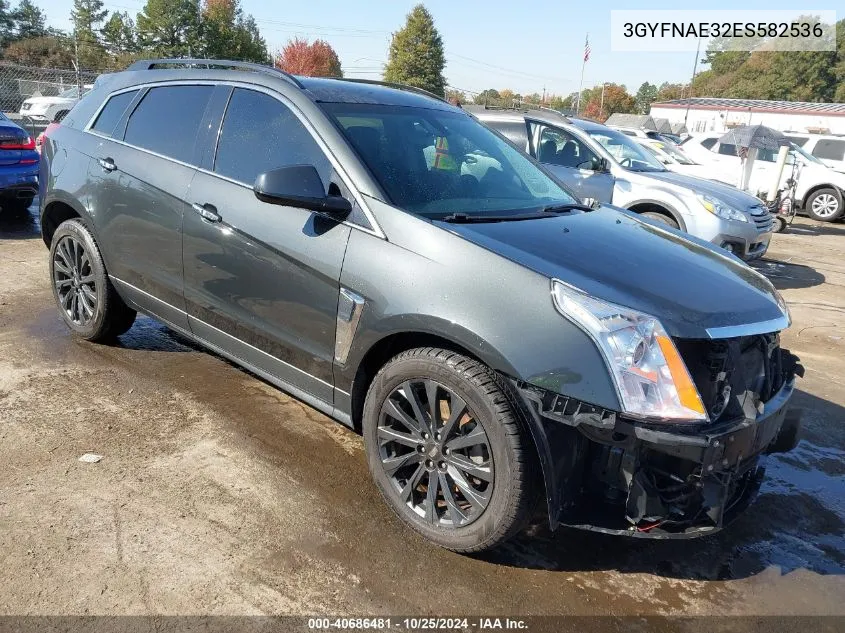 2014 Cadillac Srx Standard VIN: 3GYFNAE32ES582536 Lot: 40686481