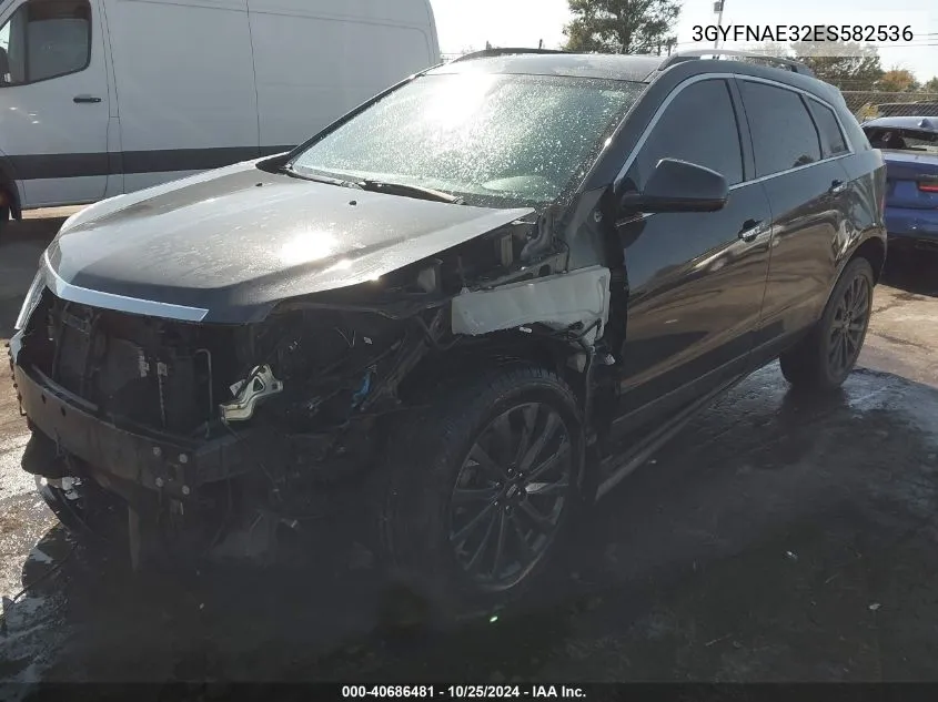 3GYFNAE32ES582536 2014 Cadillac Srx Standard