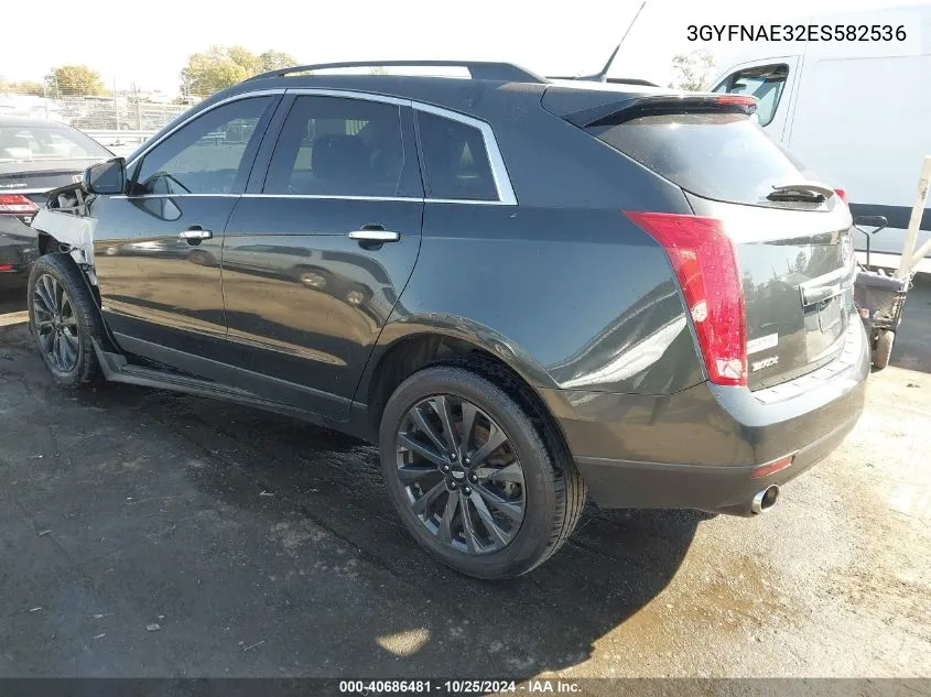 3GYFNAE32ES582536 2014 Cadillac Srx Standard