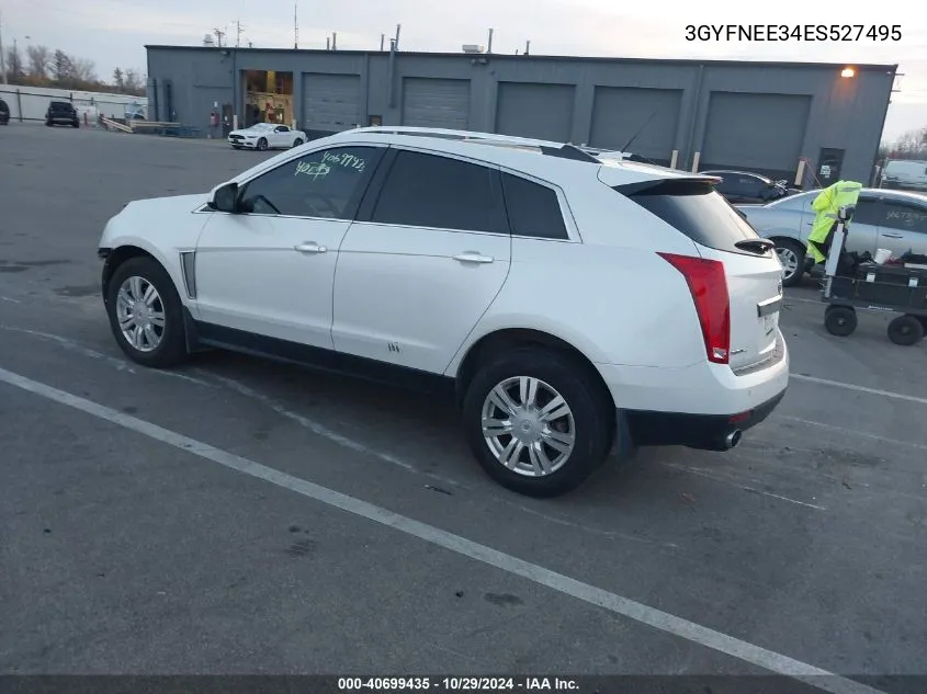 2014 Cadillac Srx Luxury Collection VIN: 3GYFNEE34ES527495 Lot: 40699435