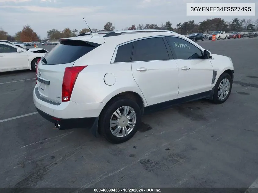 2014 Cadillac Srx Luxury Collection VIN: 3GYFNEE34ES527495 Lot: 40699435