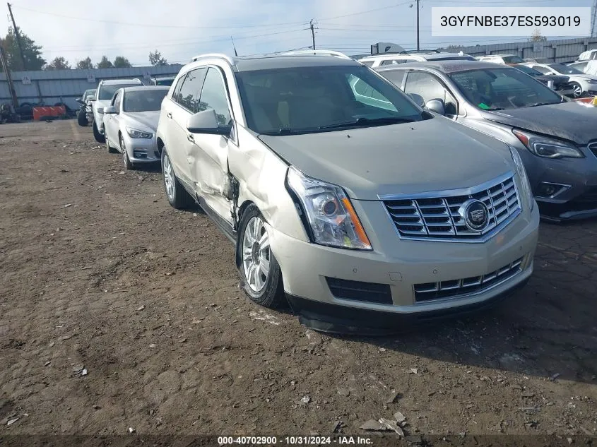 2014 Cadillac Srx Luxury Collection VIN: 3GYFNBE37ES593019 Lot: 40702900