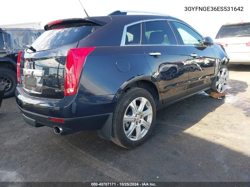 2014 Cadillac Srx Premium Collection VIN: 3GYFNGE36ES531642 Lot: 40707171