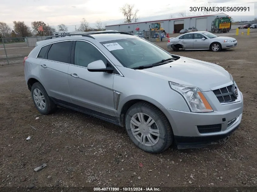 2014 Cadillac Srx Standard VIN: 3GYFNAE39ES609991 Lot: 40717890