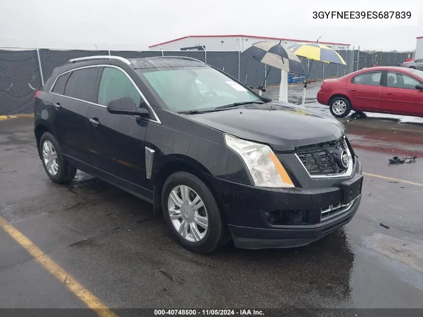 2014 Cadillac Srx Luxury Collection VIN: 3GYFNEE39ES687839 Lot: 40748500